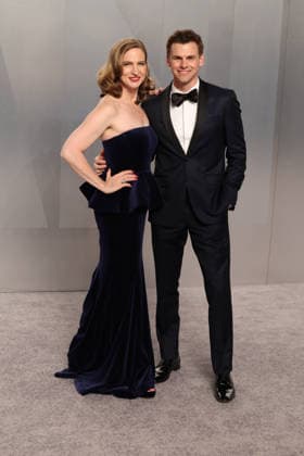 2026 Vanity Fair Oscar Party Helen Estabrook and Tommy Dewey at the 2026 Vanity Fair Oscar Party (98th Annual Academy Awards) Hosted By Mark Guiducci held at the David Geffen Galleries at the Los Angeles County Museum of Art (LACMA) at 5905 Wilshire Blvd on March 15, 2026 in Museum Row, Miracle Mile, Los Angeles, California, United States., Credit:Xavier Collin Avalon USA, Los Angeles  Copyright: xXavierxCollinx xAvalonx 1083381295