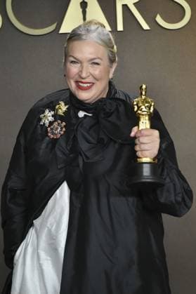 Kate Hawley in the press room for The 98th Academy Awards - Press Room, Dolby Theatre at Ovation Hollywood, Los Angeles, CA, March 15, 2026. Photo By: Elizabeth Goodenough Everett Collection The 98th Academy Awards - Press Room PUBLICATIONXNOTxINxCANxCHNxFRAxITAxJPNxNORxPOLxRUSxESPxUKxUSA