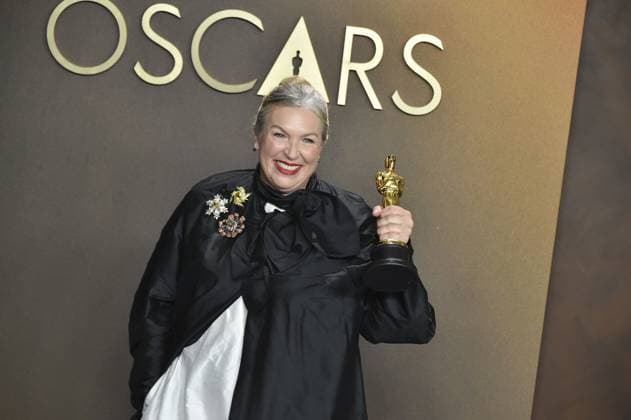 Kate Hawley in the press room for The 98th Academy Awards - Press Room, Dolby Theatre at Ovation Hollywood, Los Angeles, CA, March 15, 2026. Photo By: Elizabeth Goodenough Everett Collection The 98th Academy Awards - Press Room PUBLICATIONXNOTxINxCANxCHNxFRAxITAxJPNxNORxPOLxRUSxESPxUKxUSA