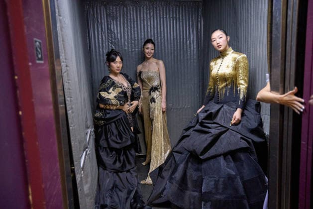 Rei Ami, EJAE, and Audrey Nuna backstage during the live 98th OscarsÂ® at the Dolby Theatre at Ovation Hollywood in Los Angeles, CA, on Sunday, March 15, 2026. Los Angeles CA USA  350081264PLX