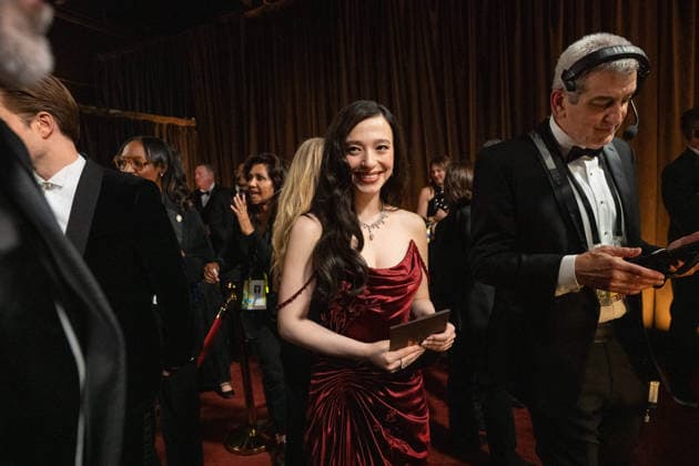 Mikey Madison backstage during the live 98th OscarsÂ® at the Dolby Theatre at Ovation Hollywood in Los Angeles, CA, on Sunday, March 15, 2026. Los Angeles CA USA  350081289PLX