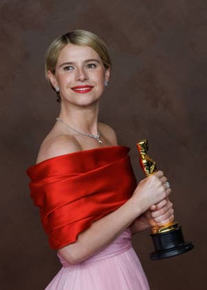 March 15, 2026, Hollywood, California, USA: Jessie Buckley, winner of the Best Actress Award for Ã¢â‚¬oeHamnetÃ¢â‚¬Â, poses in the press room of the 98th Annual Academy Awards on Sunday March 15, 2026 at the Dolby Theater in Hollywood, California. PRENSA INTERNACIONAL Hollywood USA - ZUMAp124 20260315_zaa_p124_357 Copyright: xPrensaxInternacionalx