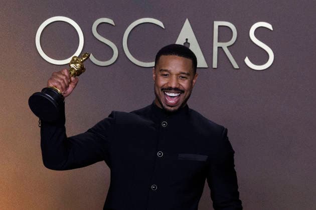 March 15, 2026, Hollywood, California, USA: Michael B. Jordan in the press room of the 98th Annual Academy Awards on Sunday March 15, 2026 at the Dolby Theater in Hollywood, California. BURT HARRIS BNS PI Hollywood USA - ZUMAp124 20260315_zaa_p124_370 Copyright: xBurtxHarrisx