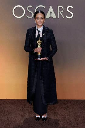 March 15, 2026, Hollywood, California, USA: Autumn Durold Arkapaw in the press room of the 98th Annual Academy Awards on Sunday March 15, 2026 at the Dolby Theater in Hollywood, California. BURT HARRIS BNS PI Hollywood USA  - ZUMAp124 20260315_zaa_p124_402 Copyright: xBurtxHarrisx