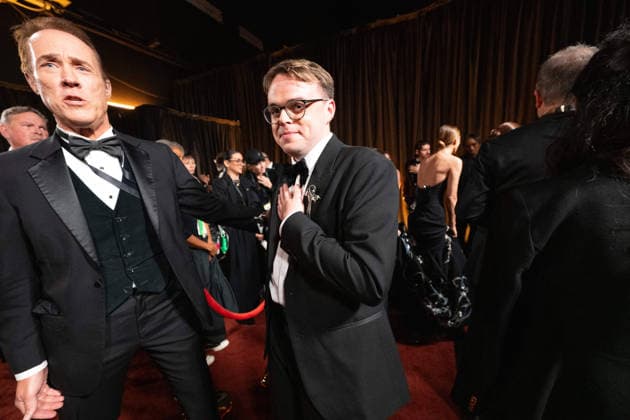 Pavel Talankin backstage after winning the OscarÂ® for Documentary Feature Film during the live ABC Telecast of the 98th OscarsÂ® at DolbyÂ® Theatre at Ovation Hollywood on Sunday, March 15, 2026. Los Angeles CA USA  350081332PLX