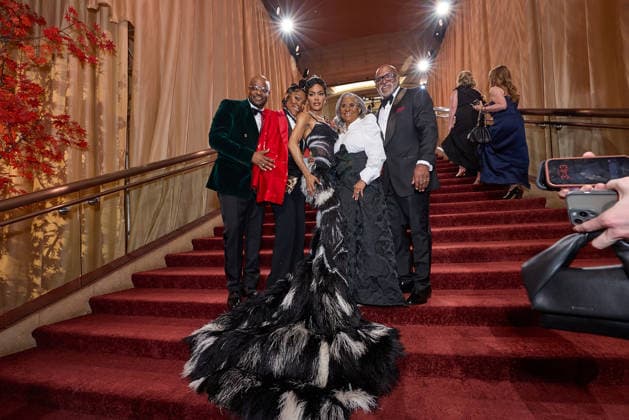 98th Oscars, Academy Awards Teyana Taylor and guests arrive on the red carpet of the 98th Oscars at the Dolby Theatre at Ovation Hollywood on Sunday, March 15, 2026., Credit:Al Seib The Academy Avalon United States of America, CA, Hollywood, Dolby Theater  Copyright: xAlxSeibx xThexAcademyx xAvalonx 1083382784