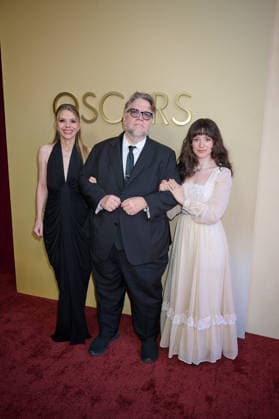 98th Oscars, Academy Awards Kim Morgan, Guillermo del Toro, Marisa Del Toro arrive on the red carpet of the 98th Oscars at the Dolby Theatre at Ovation Hollywood on Sunday, March 15, 2026., Credit:Michael Baker The Academy Avalon United States of America, CA, Hollywood, Dolby Theater  Copyright: xMichaelxBakerx xThexAcademyx xAvalonx 1083382934