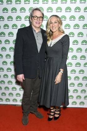 Matthew Broderick, Sarah Jessica Parker at arrivals for ULSTER AMERICAN Opening Night Off-Broadway, Irish Repertory Theatre, New York, NY, March 15, 2026. Photo By: Quoin Pics Everett Collection ULSTER AMERICAN Opening Night Off-Broadway PUBLICATIONXNOTxINxCANxCHNxFRAxITAxJPNxNORxPOLxRUSxESPxUKxUSA