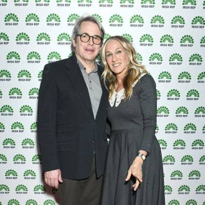 Matthew Broderick, Sarah Jessica Parker at arrivals for ULSTER AMERICAN Opening Night Off-Broadway, Irish Repertory Theatre, New York, NY, March 15, 2026. Photo By: Quoin Pics Everett Collection ULSTER AMERICAN Opening Night Off-Broadway PUBLICATIONXNOTxINxCANxCHNxFRAxITAxJPNxNORxPOLxRUSxESPxUKxUSA