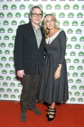 Matthew Broderick, Sarah Jessica Parker at arrivals for ULSTER AMERICAN Opening Night Off-Broadway, Irish Repertory Theatre, New York, NY, March 15, 2026. Photo By: Quoin Pics Everett Collection ULSTER AMERICAN Opening Night Off-Broadway PUBLICATIONXNOTxINxCANxCHNxFRAxITAxJPNxNORxPOLxRUSxESPxUKxUSA