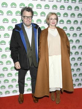 Kenneth Lonergan, J. Smith-Cameron at arrivals for ULSTER AMERICAN Opening Night Off-Broadway, Irish Repertory Theatre, New York, NY, March 15, 2026. Photo By: Quoin Pics Everett Collection ULSTER AMERICAN Opening Night Off-Broadway PUBLICATIONXNOTxINxCANxCHNxFRAxITAxJPNxNORxPOLxRUSxESPxUKxUSA