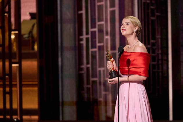 March 15, 2026, Hollywood, California, USA: Jessie Buckley accepts the Oscar for Actress in a Leading Role during the 98th Oscars at the Dolby Theatre at Ovation Hollywood on Sunday. Hollywood USA  - ZUMAz03_ 20260315_zah_z03_116 Copyright: xTraexPattonx