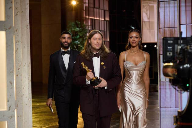 98th Oscars, Academy Awards Ludwig Goransson poses backstage with the Oscar for Original Score during the 98th Oscars at Dolby Theatre at Ovation Hollywood on Sunday, March 15, 2026., Credit:SS Avalon United States of America, CA, Hollywood, Dolby Theater  Copyright: xSSx xAvalonx 1083386050