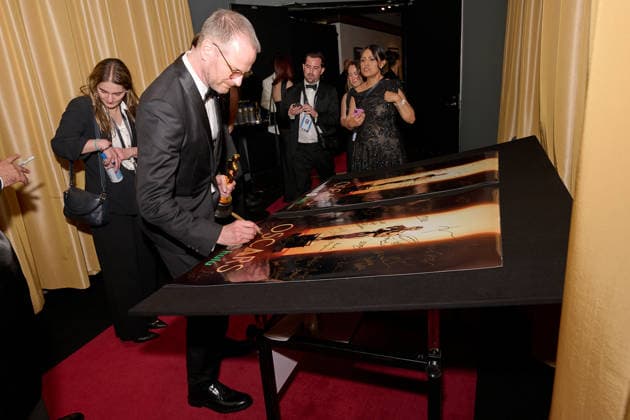 98th Oscars, Academy Awards Joachim Trier backstage with the Oscar for International Feature Film during the 98th Oscars at Dolby Theatre at Ovation Hollywood on Sunday, March 15, 2026., Credit:LCY Avalon United States of America, CA, Hollywood, Dolby Theater  Copyright: xLCYx xAvalonx 1083386479