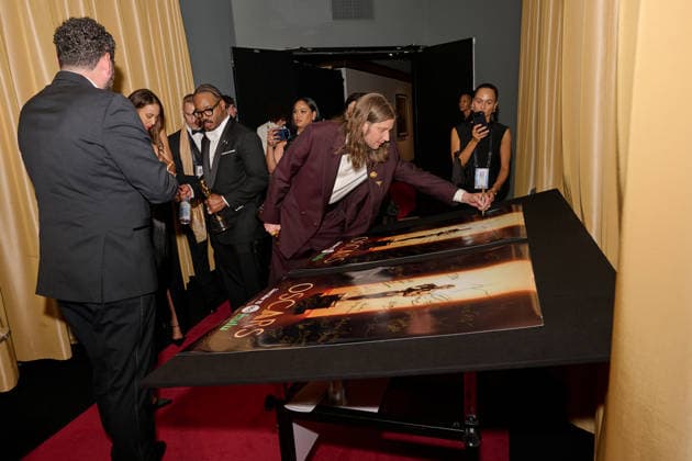 98th Oscars, Academy Awards Ryan Coogler and Ludwig Goransson backstage with the Oscar for Original Score during the 98th Oscars at Dolby Theatre at Ovation Hollywood on Sunday, March 15, 2026., Credit:LCY Avalon United States of America, CA, Hollywood, Dolby Theater  Copyright: xLCYx xAvalonx 1083386489