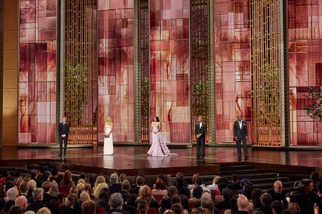 98th Oscars, Academy Awards Paul Mescal, Gwyneth Paltrow, Chase Infiniti, Wagner Moura, and Delroy Lindo present the Oscar for Casting during the 98th Oscars at the Dolby Theatre at Ovation Hollywood on Sunday, March 15, 2026., Credit:Trae Patton The Academy Avalon United States of America, CA, Hollywood, Dolby Theater Copyright: xTraexPattonx xThexAcademyx xAvalonx 1083387886
