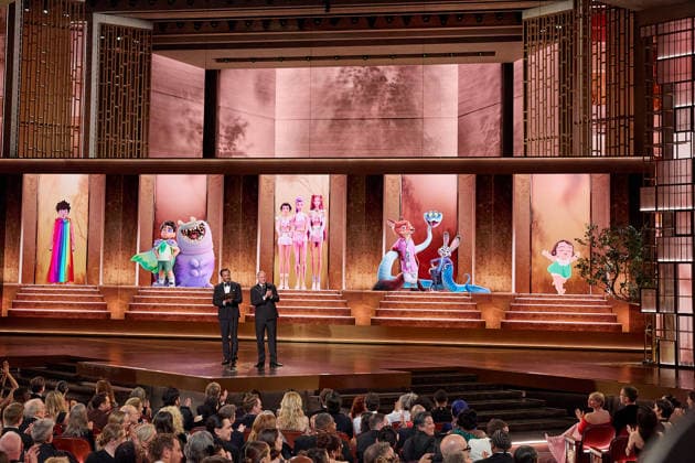 98th Oscars, Academy Awards Will Arnett and Channing Tatum present the Oscar for Animated Feature Film during the 98th Oscars at the Dolby Theatre at Ovation Hollywood on Sunday, March 15, 2026., Credit:Trae Patton The Academy Avalon United States of America, CA, Hollywood, Dolby Theater  Copyright: xTraexPattonx xThexAcademyx xAvalonx 1083389381