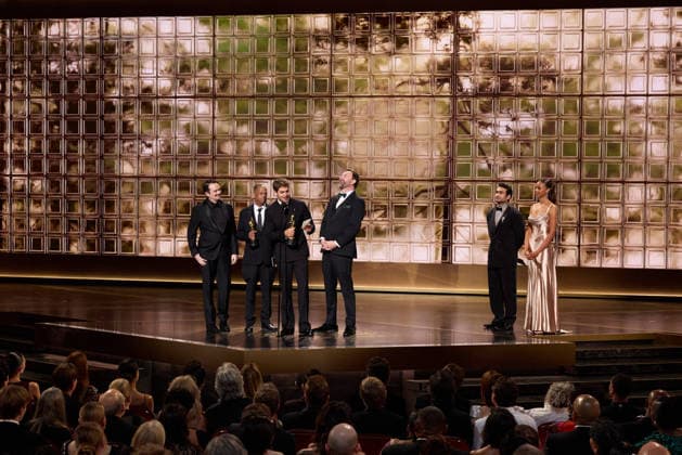 98th Oscars, Academy Awards David Breschel, Sam A. Davis, and Jack Piatt accept the Oscar for Live Action Short Film during the 98th Oscars at the Dolby Theatre at Ovation Hollywood on Sunday, March 15, 2026., Credit:Trae Patton The Academy Avalon United States of America, CA, Hollywood, Dolby Theater  Copyright: xTraexPattonx xThexAcademyx xAvalonx 1083390169