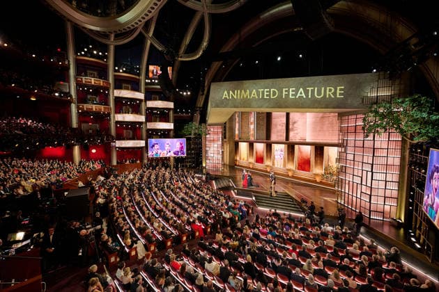 98th Oscars, Academy Awards Chris Appelhans, Maggie Kang, and Michelle Wong accept the Oscar for Animated Feature Film during the 98th Oscars at the Dolby Theatre at Ovation Hollywood on Sunday, March 15, 2026., Credit:Richard Harbaugh Bill Barnes The Academy Avalon United States of America, CA, Hollywood, Dolby Theater Copyright: xRichardxHarbaughx xBillxBarnesx xThexAcademyx xAvalonx 1083391192