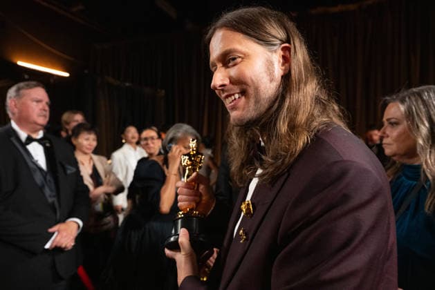 98th Oscars, Academy Awards Ludwig Goransson poses backstage with the Oscar for Original Score during the 98th Oscars at Dolby Theatre at Ovation Hollywood on Sunday, March 15, 2026., Credit:SS Avalon United States of America, CA, Hollywood, Dolby Theater  Copyright: xSSx xAvalonx 1083396157