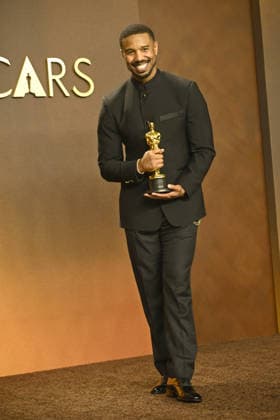 Winners in the press room of the 98th Academy Awards at Dolby Thetre in Los Angeles Featuring: Michael B. Jordan Where: Los Angeles, California, United States When: 15 Mar 2026 Credit: Valerie Goodloe MediaPunch INSTARimages EDITORIAL USE ONLY. NOT FOR USE BY NEWSPAPERS BASED IN THE UK. Copyright: xx instar55555622
