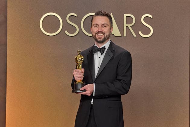 98th Oscars, Academy Awards Andy Jurgensen poses backstage with the Oscar for Film Editing during the 98th Oscars at Dolby Theatre at Ovation Hollywood on Sunday, March 15, 2026., Credit:SS Avalon United States of America, CA, Hollywood, Dolby Theater  Copyright: xSSx xAvalonx 1083397319