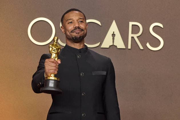 98th Oscars, Academy Awards Michael B. Jordan poses backstage with the Oscar for Actor in a Leading Role during the 98th Oscars at Dolby Theatre at Ovation Hollywood on Sunday, March 15, 2026., Credit:Etienne Laurent The Academy Avalon United States of America, CA, Hollywood, Dolby Theater  Copyright: xEtiennexLaurentx xThexAcademyx xAvalonx 1083397439
