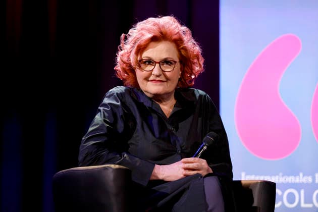 Journalistin und Autorin Sabine Rückert in der Veranstaltung Prager Verbrechen im Rahmen der Lit.Cologne 2026 im Theater am Tanzbrunnen. Köln, 15.03.2026 NRW Deutschland Copyright: xChristophxHardtx