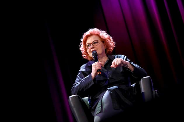 Journalistin und Autorin Sabine Rückert in der Veranstaltung Prager Verbrechen im Rahmen der Lit.Cologne 2026 im Theater am Tanzbrunnen. Köln, 15.03.2026 NRW Deutschland Copyright: xChristophxHardtx