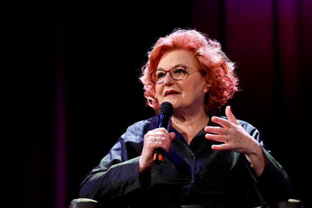 Journalistin und Autorin Sabine Rückert in der Veranstaltung Prager Verbrechen im Rahmen der Lit.Cologne 2026 im Theater am Tanzbrunnen. Köln, 15.03.2026 NRW Deutschland Copyright: xChristophxHardtx