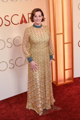 March 15, 2026, Hollywood, California, USA: Sigourney Weaver at the red carpet of the 98th Annual Academy Awards on Sunday March 15, 2026 at the Dolby Theater in Hollywood, California. EFREN LANDOS BNS PI Hollywood USA  - ZUMAp124 20260315_zaa_p124_466 Copyright: xEfrenxLandosx