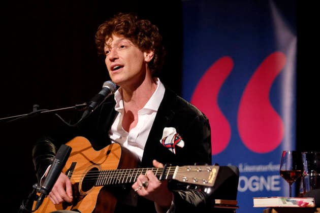 Schauspieler Daniel Donskoy in der Veranstaltung Brennen Lesung, Gespräch und Musik mit Daniel Donskoy im Rahmen der Lit.Cologne 2026 im WDR-Funkhaus am Wallrafplatz. Köln, 15.03.2026 NRW Deutschland Copyright: xChristophxHardtx