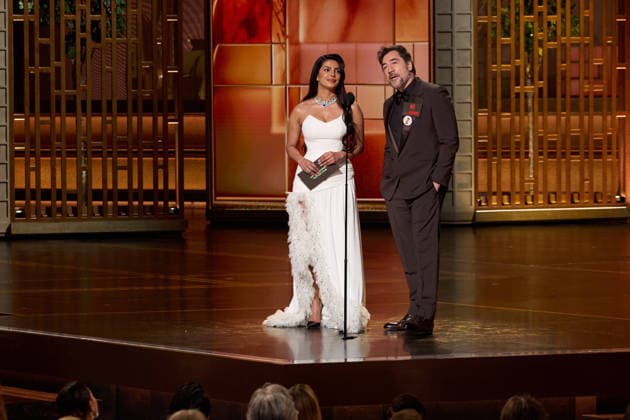 98th Oscars, Academy Awards Priyanka Chopra Jonas and Javier Bardem presents the Oscar for International Feature Film during the 98th Oscars at the Dolby Theatre at Ovation Hollywood on Sunday, March 15, 2026., Credit:Avalon.red Avalon United States of America, CA, Hollywood, Dolby Theater  Copyright: xAvalon.redx xAvalonx 1083412318
