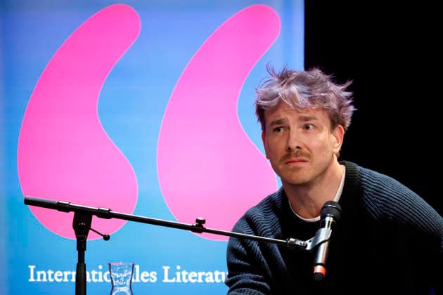 Schauspieler Albrecht Schuch in der Veranstaltung Supertypen! im Rahmen der Lit.Cologne 2026 im Theater am Tanzbrunnen. Köln, 15.03.2026 NRW Deutschland Copyright: xChristophxHardtx
