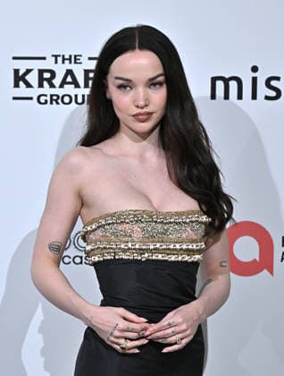 Elton John AIDS Foundation Academy Awards Party Dove Cameron arriving to the 34th Annual Elton John AIDS Foundation Academy Awards viewing party held at the West Hollywood Park on March 15, 2026 in West Hollywood, CA. West Hollywood Park California USA Copyright: xStarbuck xAFF-USA.COMx