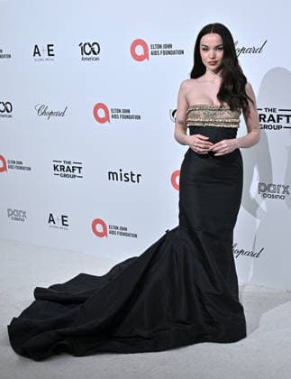 Elton John AIDS Foundation Academy Awards Party Dove Cameron arriving to the 34th Annual Elton John AIDS Foundation Academy Awards viewing party held at the West Hollywood Park on March 15, 2026 in West Hollywood, CA. West Hollywood Park California USA Copyright: xStarbuck xAFF-USA.COMx