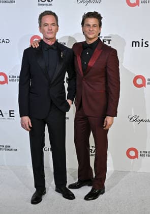 Elton John AIDS Foundation Academy Awards Party Neil Patrick Harris and David Burtka arriving to the 34th Annual Elton John AIDS Foundation Academy Awards viewing party held at the West Hollywood Park on March 15, 2026 in West Hollywood, CA. West Hollywood Park California USA Copyright: xStarbuck xAFF-USA.COMx