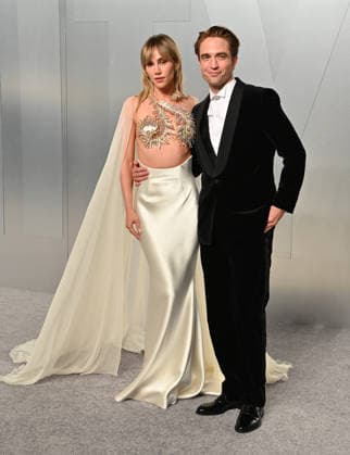 Vanity Fair Oscar Party 2026 Suki Waterhouse and Robert Pattinson arriving to Vanity Fair Oscar Party 2026 at LACMA on March 15, 2026 in Los Angeles, CA. Los Angeles LACMA California USA Copyright: xLISAxOConnor AFF-USA.comx