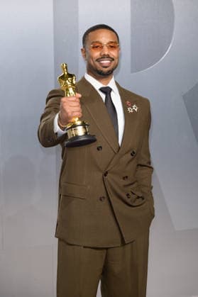 LOS ANGELES, USA March 16, 2026 Michael B Jordan at the Vanity Fair Oscar Party at the David Geffen Gallery at LACMA Picture Paul Smith Featureflash 454137 2026 03 16 CA Los Angeles  Copyright: xPaulxSmithx xFeaturesxFlashx xStarfacex STAR_454137_075