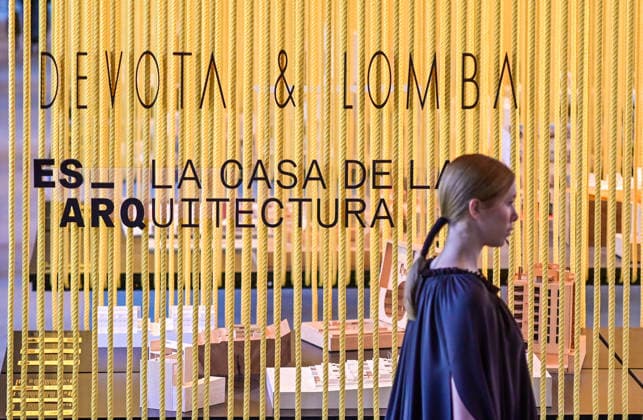 March 16, 2026, Madrid, Madrid, SPAIN: Models walk the runway during the Devota & Lomba Fall Winter 2026 2027 fashion show as part of Madrid es Moda at Casa de la Arquitectura on in Madrid Madrid SPAIN  - ZUMAz108 20260316_znp_z108_021 Copyright: xRichardxZubelzux