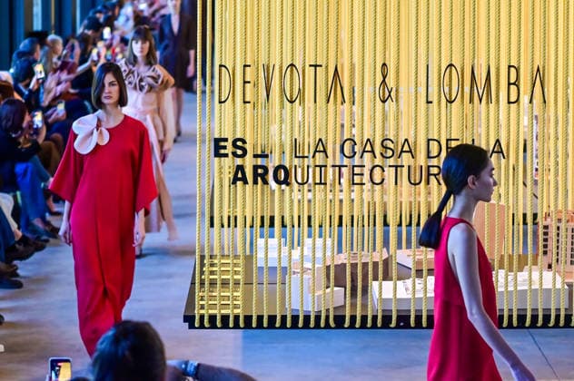 March 16, 2026, Madrid, Madrid, SPAIN: Models walk the runway during the Devota & Lomba Fall Winter 2026 2027 fashion show as part of Madrid es Moda at Casa de la Arquitectura on in Madrid Madrid SPAIN - ZUMAz108 20260316_znp_z108_007 Copyright: xRichardxZubelzux