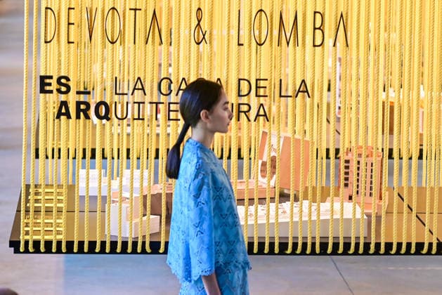 March 16, 2026, Madrid, Madrid, SPAIN: Models walk the runway during the Devota & Lomba Fall Winter 2026 2027 fashion show as part of Madrid es Moda at Casa de la Arquitectura on in Madrid Madrid SPAIN  - ZUMAz108 20260316_znp_z108_060 Copyright: xRichardxZubelzux