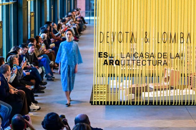 March 16, 2026, Madrid, Madrid, SPAIN: Models walk the runway during the Devota & Lomba Fall Winter 2026 2027 fashion show as part of Madrid es Moda at Casa de la Arquitectura on in Madrid Madrid SPAIN  - ZUMAz108 20260316_znp_z108_062 Copyright: xRichardxZubelzux