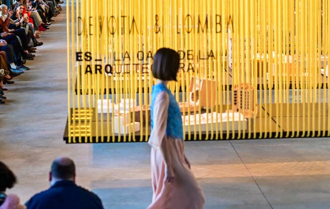 March 16, 2026, Madrid, Madrid, SPAIN: Models walk the runway during the Devota & Lomba Fall Winter 2026 2027 fashion show as part of Madrid es Moda at Casa de la Arquitectura on in Madrid Madrid SPAIN  - ZUMAz108 20260316_znp_z108_067 Copyright: xRichardxZubelzux