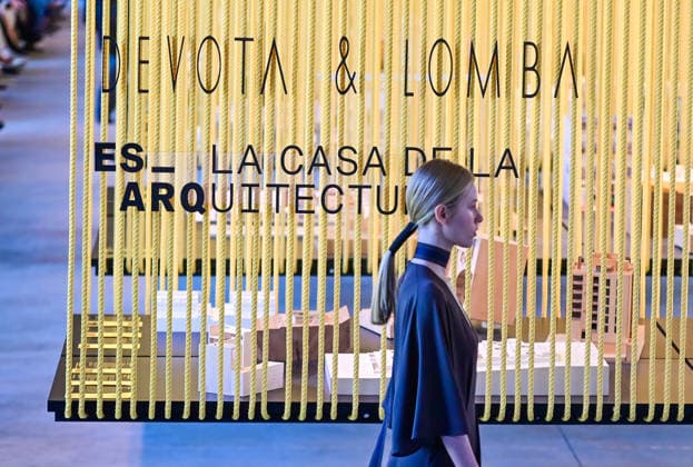 March 16, 2026, Madrid, Madrid, SPAIN: Models walk the runway during the Devota & Lomba Fall Winter 2026 2027 fashion show as part of Madrid es Moda at Casa de la Arquitectura on in Madrid Madrid SPAIN - ZUMAz108 20260316_znp_z108_023 Copyright: xRichardxZubelzux
