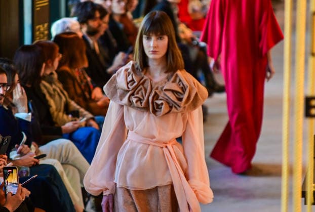 March 16, 2026, Madrid, Madrid, SPAIN: Models walk the runway during the Devota & Lomba Fall Winter 2026 2027 fashion show as part of Madrid es Moda at Casa de la Arquitectura on in Madrid Madrid SPAIN - ZUMAz108 20260316_znp_z108_027 Copyright: xRichardxZubelzux