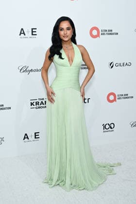 March 15, 2026, Los Angeles, California, USA: 15 March 2026 - West Hollywood, California - BECKY G at the 34th Annual Elton John AIDS Foundation Academy Awards Viewing Party held at West Hollywood Park Los Angeles USA - ZUMAs247 20260315_zmp_s247_045 Copyright: xCharliexSteffensx