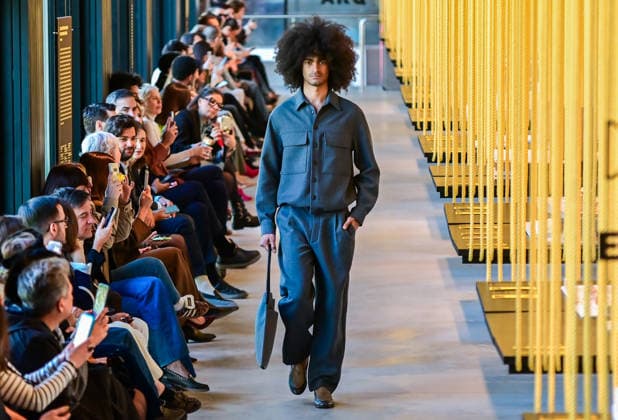 March 16, 2026, Madrid, Madrid, SPAIN: Models walk the runway during the Devota & Lomba Fall Winter 2026 2027 fashion show as part of Madrid es Moda at Casa de la Arquitectura on in Madrid Madrid SPAIN - ZUMAz108 20260316_znp_z108_056 Copyright: xRichardxZubelzux