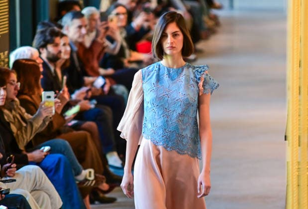 March 16, 2026, Madrid, Madrid, SPAIN: Models walk the runway during the Devota & Lomba Fall Winter 2026 2027 fashion show as part of Madrid es Moda at Casa de la Arquitectura on in Madrid Madrid SPAIN - ZUMAz108 20260316_znp_z108_065 Copyright: xRichardxZubelzux
