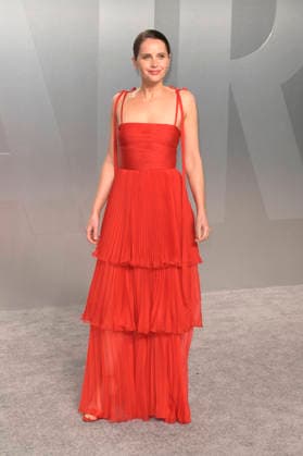 Felicity Jones bei der Vanity Fair Oscar Party 2026 anlässlich der 98. Oscar-Verleihung in der David Geffen Gallery im LACMA. Los Angeles, 15.03.2026